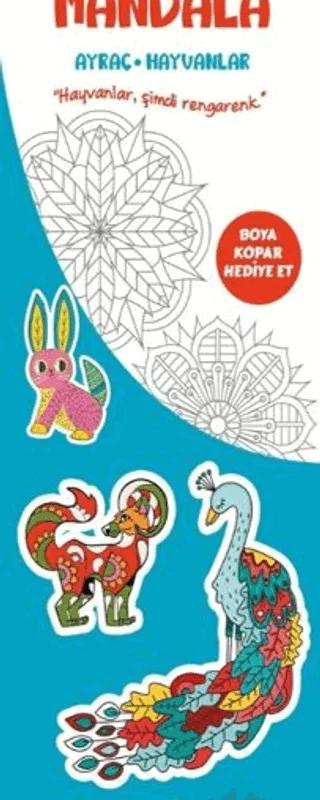 Puslu Mandala Çocuk Ayraç / Hayvanlar