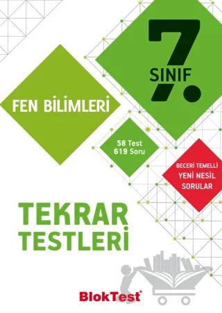7. Sınıf Fen Bilimleri Tekrar Testleri