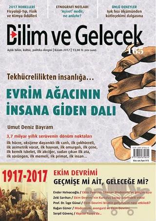 Bilim ve Gelecek Dergisi Sayı: 165 Kasım 2017