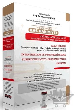 Orijinal Sorular Kas Hakimiyet Kaymakamlık Sınavı Çıkmış Soru Bankası