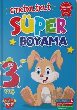 Etkinlikli Süper Boyama - 3 Yaş