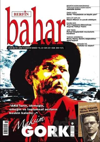 Berfin Bahar Aylık Kültür Sanat ve Edebiyat Dergisi Sayı: 251 Ocak 2019