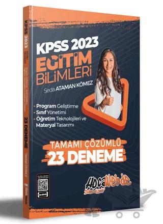 Hocawebde 2023 KPSS Eğitim Bilimleri Program Geliştirme - Sınıf Yönetimi - Öğretim Teknolojileri ve Materyal Tasarımı Tamamı Çözümlü 23 Deneme Sınavı