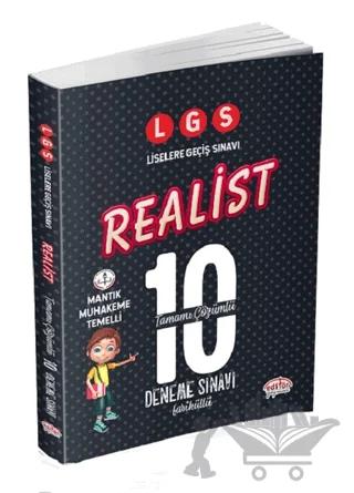 LGS Realist Tamamı Çözümlü 10 Deneme Sınavı Fasiküllü
