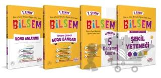 1. Sınıf Bilsem Hazırlık Kitapları 4 Kitap Set