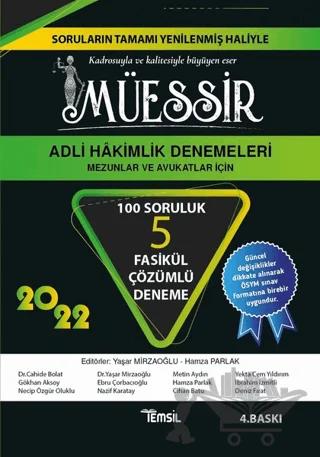 2022 Müessir Adli Hakimlik Denemeleri (Mezunlar ve Avukatlar İçin)