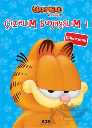 Çizelim Boyayalım 1 - Garfield ile Arkadaşları (Çıkartmalı)