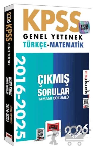 2026 KPSS Genel Yetenek Türkçe Matematik 2016 2026 Konu Konu Tamamı Çözümlü Çıkmış Sorular