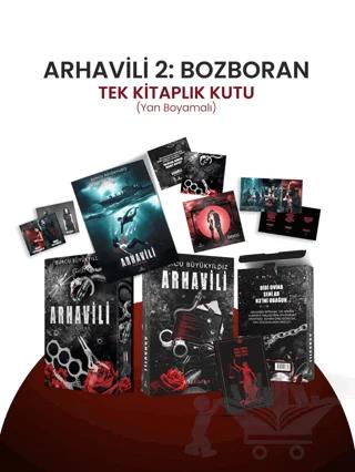 Arhavili 2: Bozboran - Tek Kitaplık Kutu Yan Boyamalı