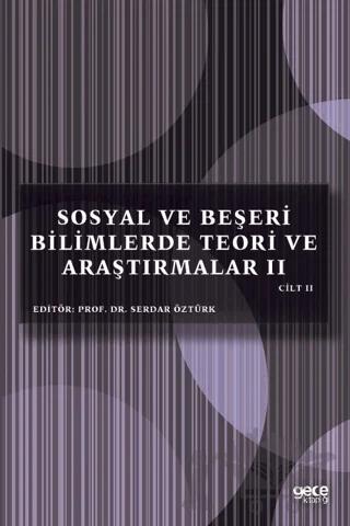 Sosyal ve Beşeri Bilimlerde Teori ve Araştırmalar 2 Cilt 2