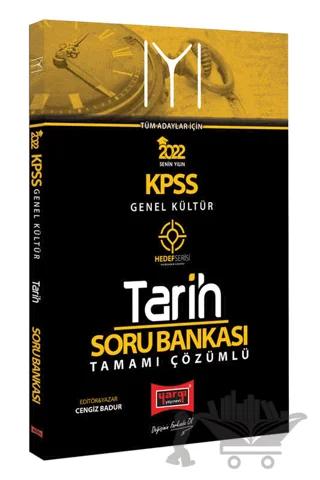 2022 KPSS Hedef Serisi IYI Genel Kültür Tarih Tamamı Çözümlü Soru Bankası Yargı Yayınları