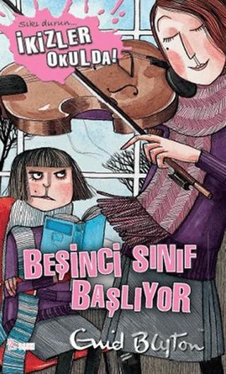 İkizler Okulda 7: Beşinci Sınıf Başlıyor – Enid Blyton – Doğan Egmont Yayıncılık kitap kapağı