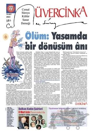 Üvercinka Dergisi Sayı: 77 Mart 2021
