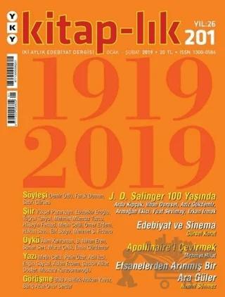Kitap-lık Dergisi Sayı: 201 Ocak - Şubat 2019