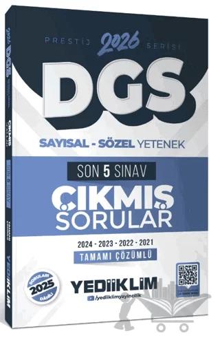 2026 DGS Prestij Serisi Sayısal Sözel Yetenek Tamamı Çözümlü Son 5 Sınav Çıkmış Sorular