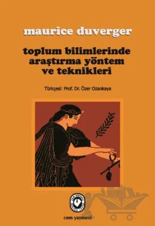 Toplum Bilimlerinde Araştırma Yöntem ve Teknikleri – Maurice Duverger – Cem Yayınevi kitap kapağı