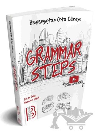 YDS Grammar Steps Başlangıçtan Orta Düzeye İngilizce Dil Bilgisi Konu Anlatımlı