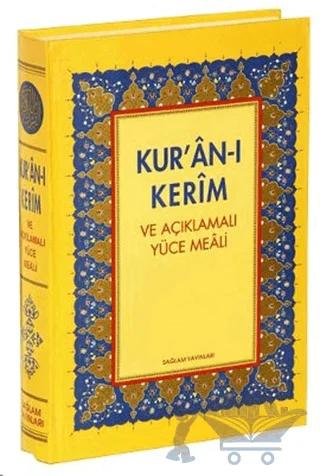 Kur’an-ı Kerim ve  Açıklamalı Yüce Meali(Orta Boy Üçlü)