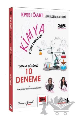 2024 ÖABT Kimya Tamamı Çözümlü 10 Deneme Sınavı