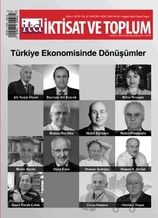 İktisat ve Toplum Dergisi Sayı: 96 Ekim 2018