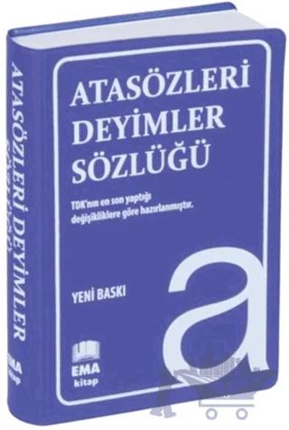 Atasözleri Deyimler Sözlüğü (Plastik Kapak) – Kolektif – Ema Kitap kitap kapağı