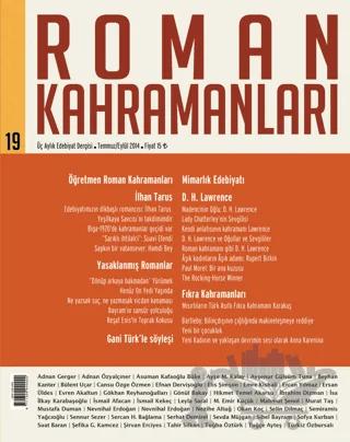 Roman Kahramanları Sayı: 19