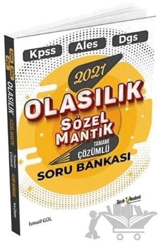 2021 KPSS - ALES - DGS Olasılık, Sözel, Mantık Tamamı Çözümlü Soru Bankası