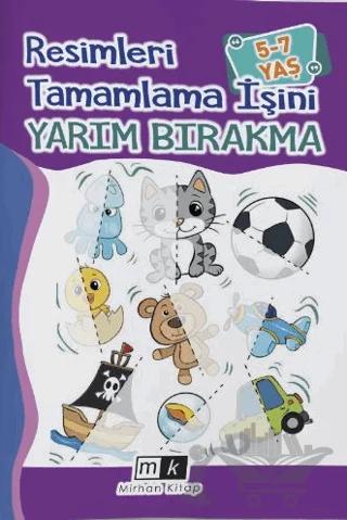 Resimleri Tamamla İşini Yarım Bırakma 5-7 Yaş