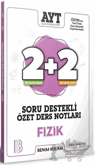 AYT Fizik Soru Destekli Özet Ders Notları