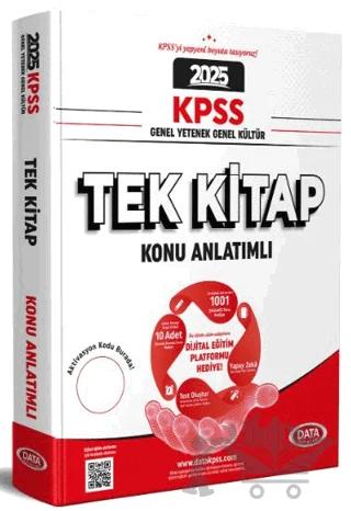 2025 KPSS Genel Yetenek - Genel Kültür Tek Kitap Konu Anlatımlı