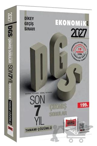 2027 DGS Sayısal-Sözel Yetenek Tamamı Çözümlü Son 7 Yıl Çıkmış Sorular Ekonomik Seri