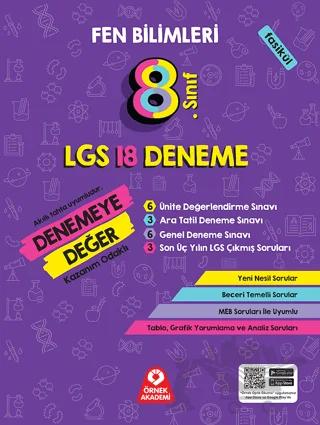 8. Sınıf Denemeye Değer Fen Bilimleri LGS 18 Deneme