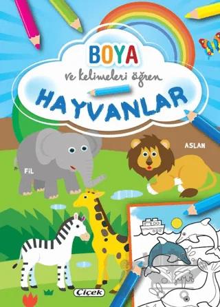 Boya ve Kelimeleri Öğren - Hayvanlar