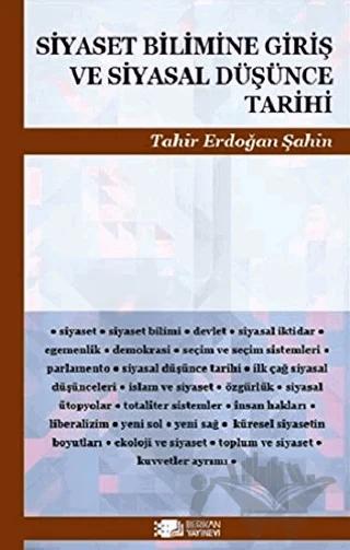Siyaset Bilimine Giriş ve Siyasal Düşünce Tarihi