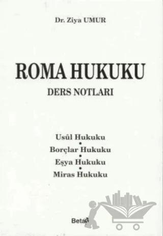 Roma Hukuku Ders Notları