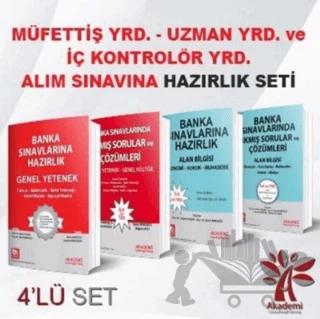 Müfettiş Yrd. - Uzman Yrd. ve İç Kontrolör Yrd. Alım Sınavına Hazırlık Seti (4 Kitap Takım)
