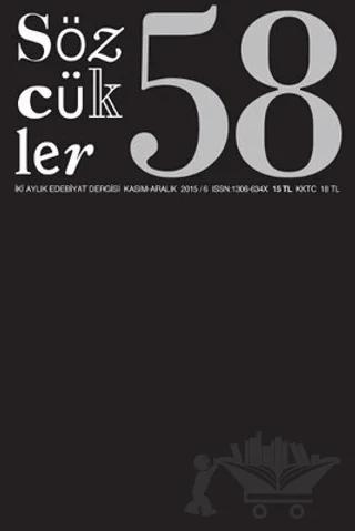 Sözcükler Dergisi Sayı: 58 Kasım-Aralık 2015