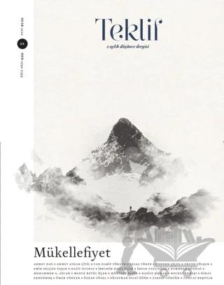Teklif 2 Aylık Düşünce Dergisi Sayı: 1 Ocak 2022