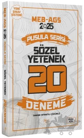 2025 MEB-AGS Sözel Yetenek 20 Deneme Çözümlü Pusula Serisi