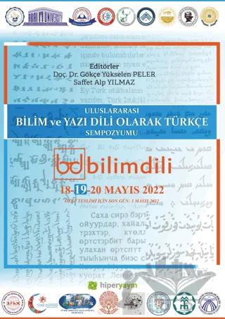 Uluslararası Bilim ve Yazı Dili Olarak Türkçe Sempozyumu