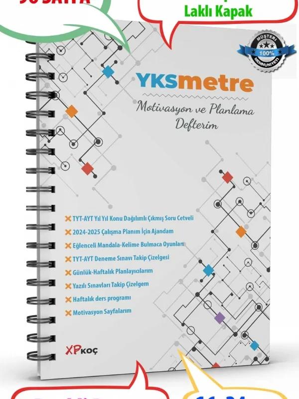 YKSMETRE Motivasyon ve Planlama Defteri/Günlük ve Haftalık Planlayıcı