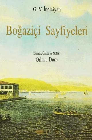 Boğaziçi Sayfiyeleri – Gugas V. İnciciyan – Eren Yayıncılık kitap kapağı