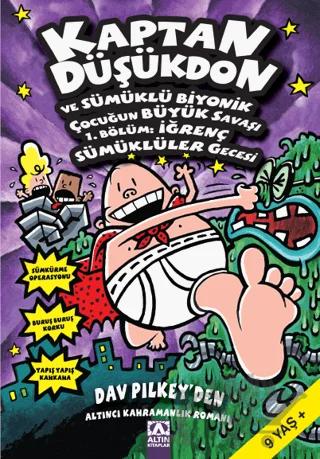 Kaptan Düşükdon 6. Kitap – Dav Pilkey – Altın Kitaplar kitap kapağı