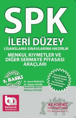SPK İleri Düzey Lisanslama Sınavlarına Hazırlık Menkul Kıymetler ve Diğer Sermaye Piyasası Araçları