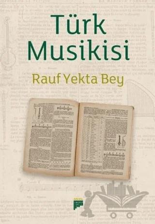 Türk Musikisi – Rauf Yekta Bey – Pan Yayıncılık kitap kapağı