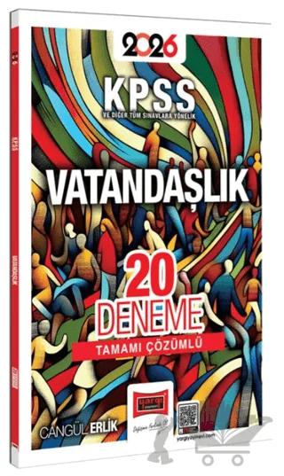 2026 KPSS ve Diğer Tüm Sınavlara Yönelik Tamamı Çözümlü Vatandaşlık 20 Deneme