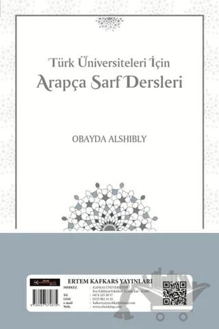 Türk Üniversiteleri için Arapça Sarf Dersleri