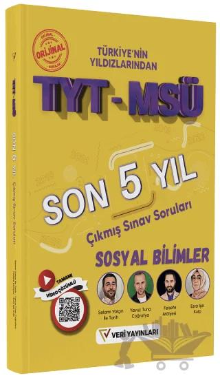 TYT MSÜ Sosyal Bilimler Son 5 Yıl Çıkmış Sınav Soruları