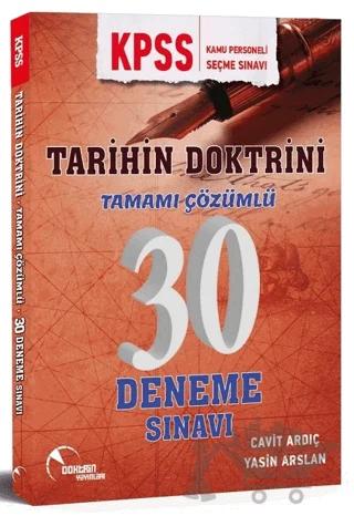 KPSS Tarihin Doktrini Tamamı Çözümlü 30 Deneme Sınavı