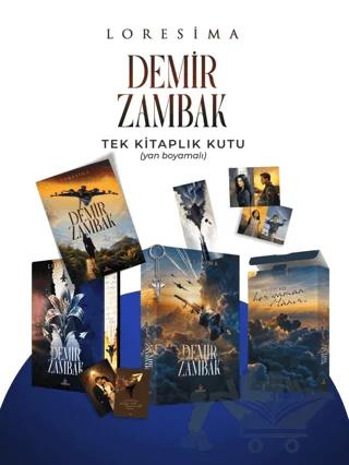 Demir Zambak 1 - Tek Kitaplık Kutu Yan Boyamalı